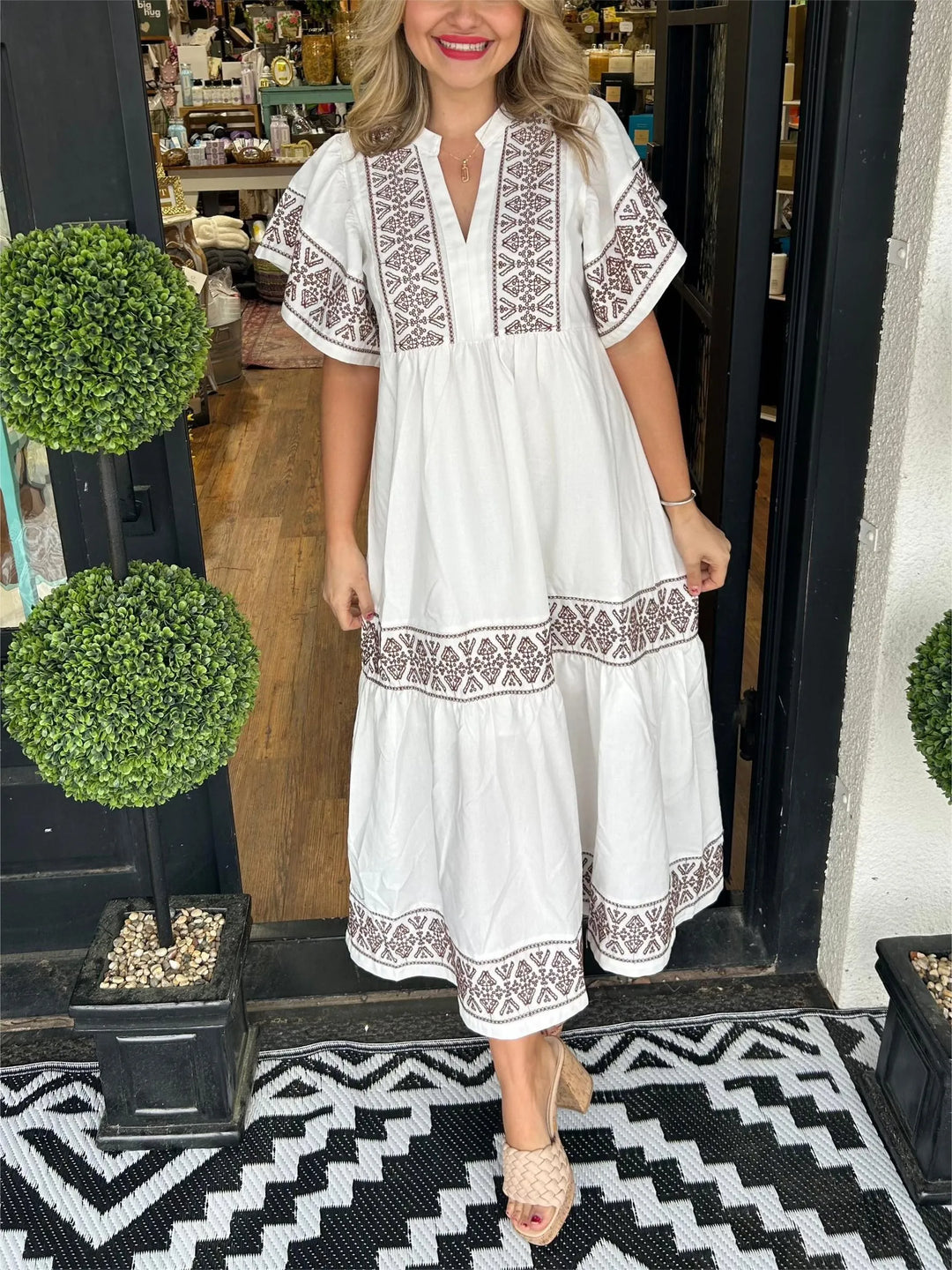 Zinnia | Effortless Chic Maxi Dress Bohemian Style for Summer