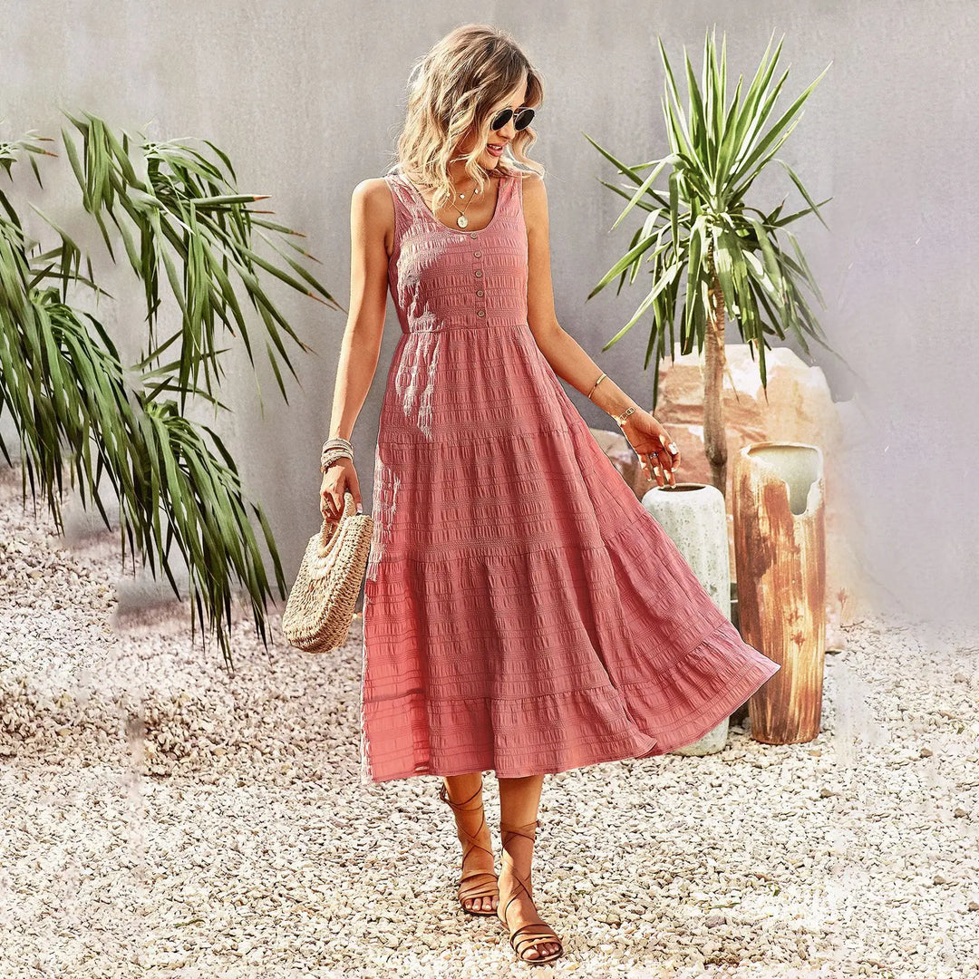 Lumité - Elegant Summer A-line Dress