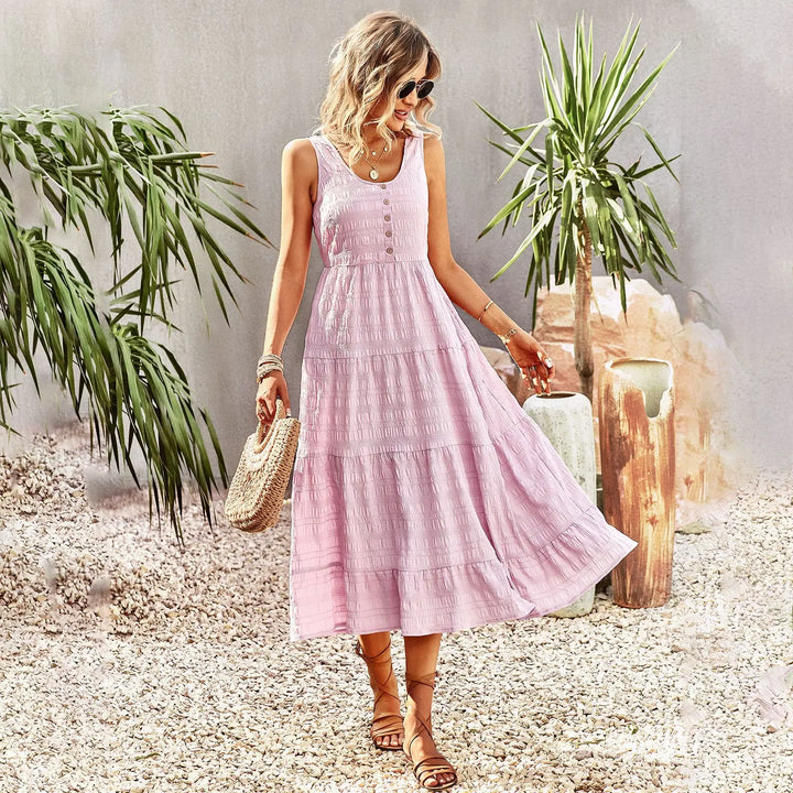 Lumité - Elegant Summer A-line Dress