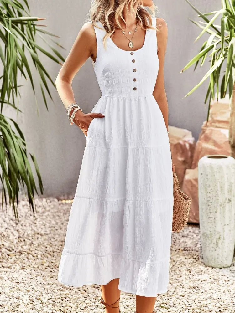 Lumité - Elegant Summer A-line Dress