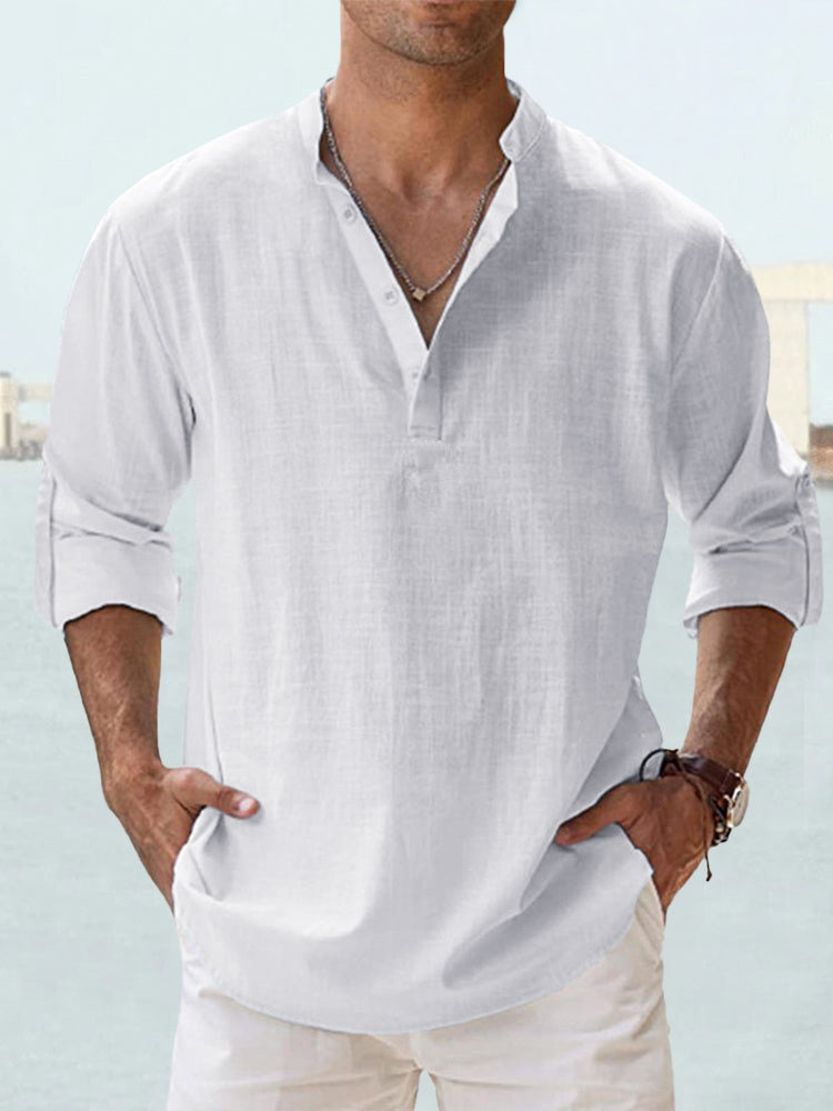 Givalli Casual Linen Overshirt