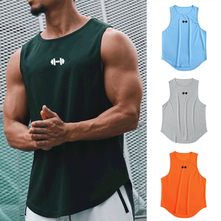 Bamidele – Men's Quick-Drying Gym Tank Top | Loose Fit Bodybuilding Vest