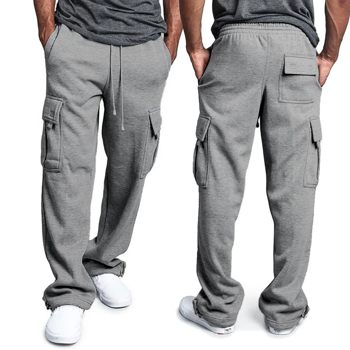 Alaric | Men's Straight Fit Joggers with Multi-Pockets