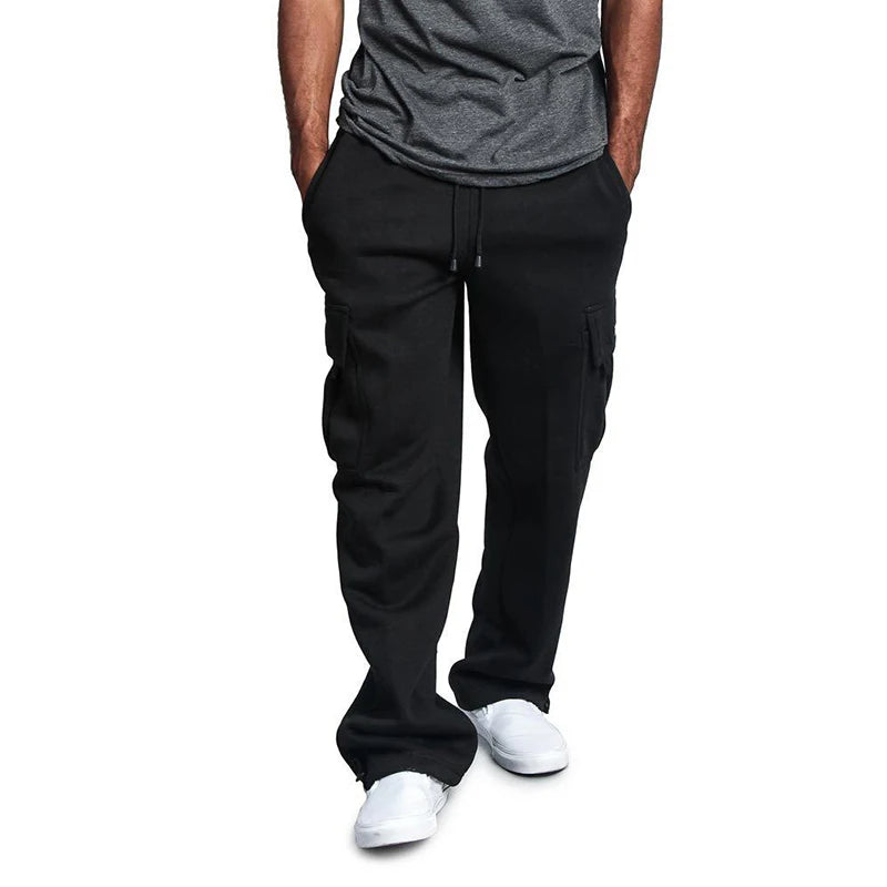 Alaric | Men's Straight Fit Joggers with Multi-Pockets