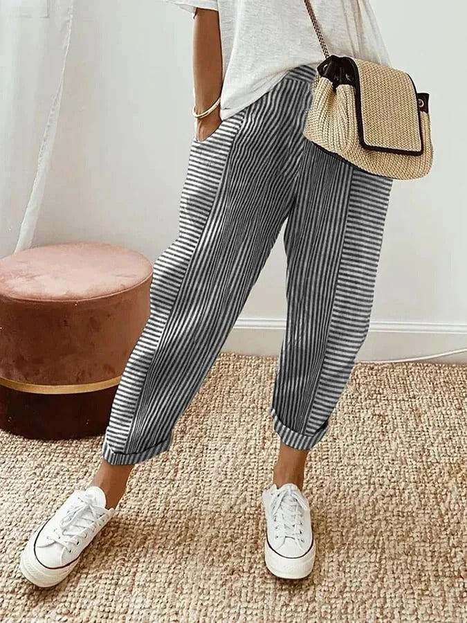 Louise Striped Pants